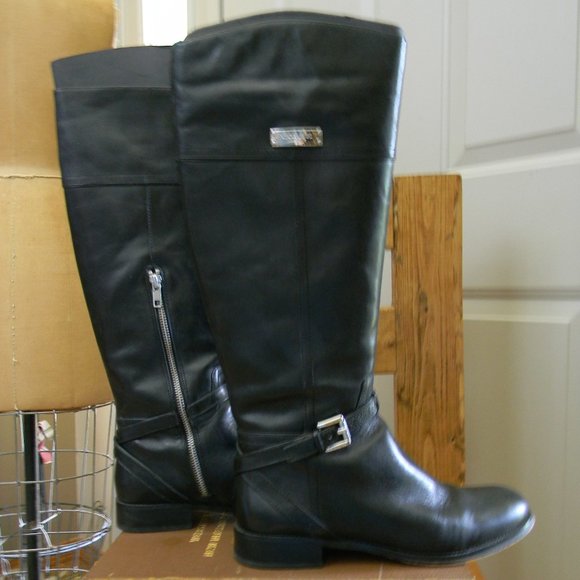 Coach Shoes - COPY - Coach Black Leather Riding Boots